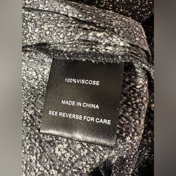 Knot Sisters Black Speckled Cropped Pants – XS – NWT - Picture 5 of 7